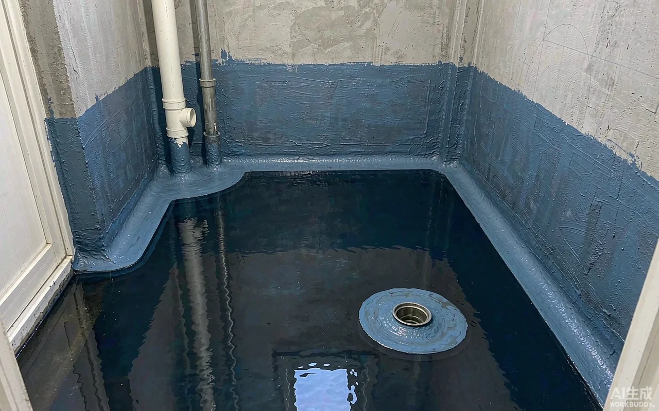 云城装饰三重防水工艺实景