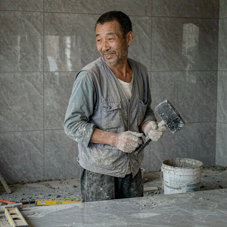 云城装饰瓦工长刘师傅