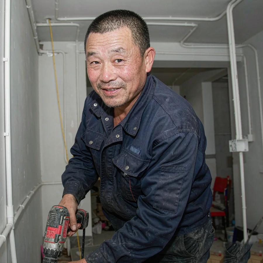 云城装饰水电工长王师傅